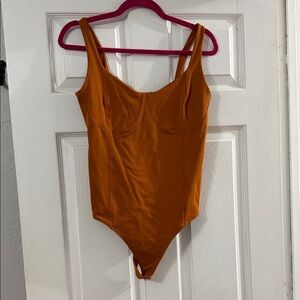 Abercrombie & Fitch Kids Bodysuit in Warm Orange